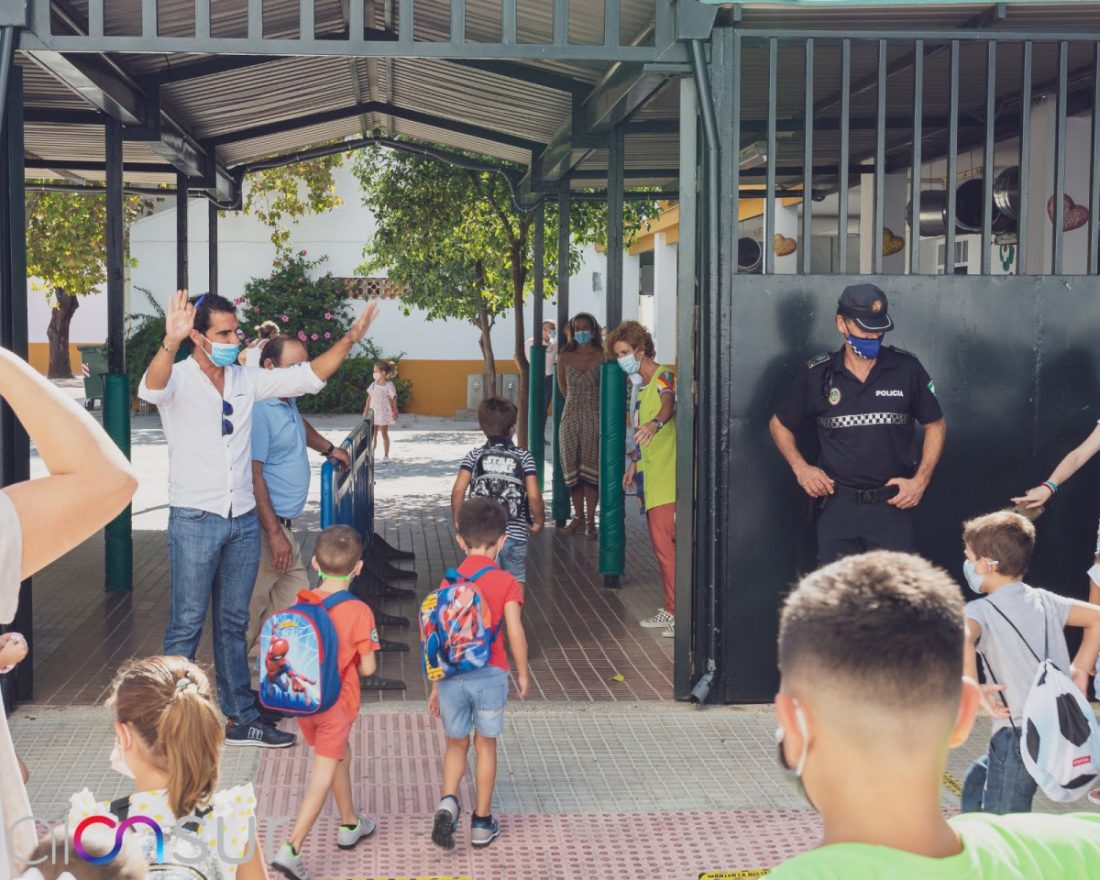 Arahal vigila de cerca las medidas anti Covid en el arranque del curso escolar