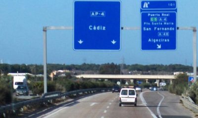 Investigado por conducción temeraria por la autopista Sevilla-Cádiz
