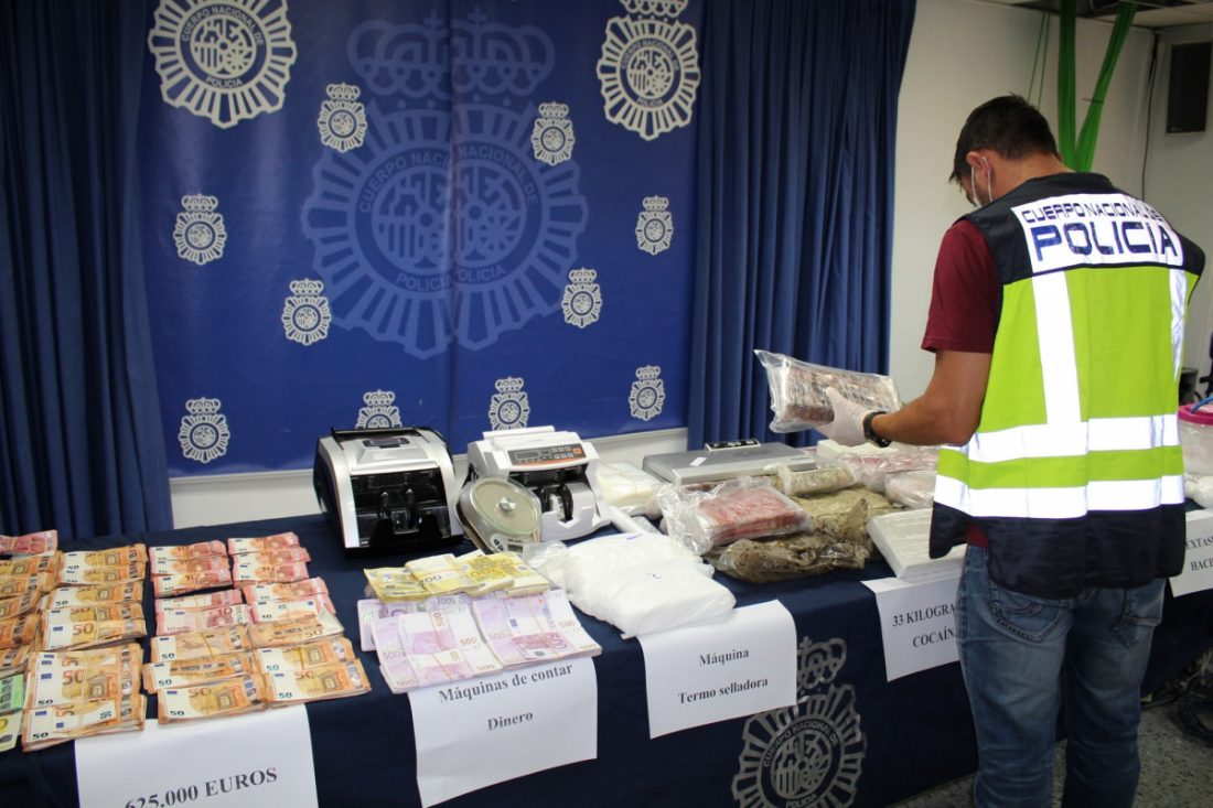 Desarticulada importante organización criminal dedicada al tráfico de cocaína a gran escala en la provincia de Sevilla