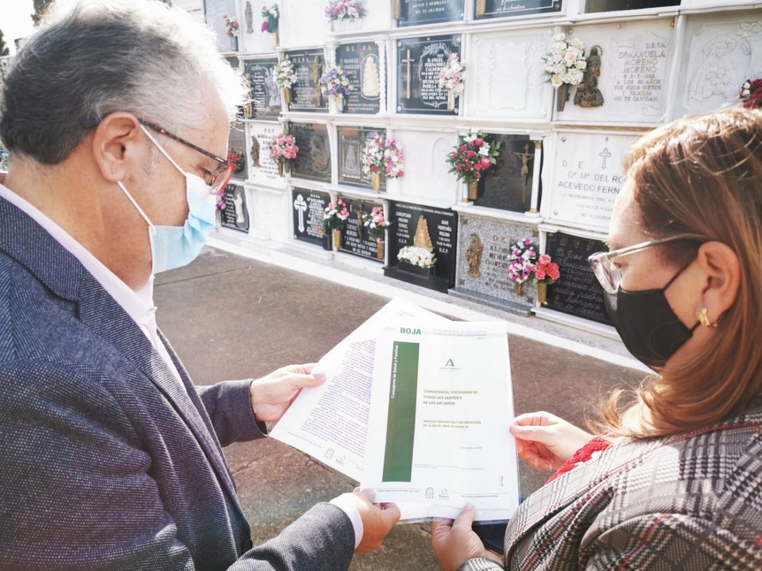 Bormujos establece medidas de protección para las visitas al cementerio