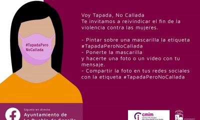 “Tapada pero no callada”, campaña para el 25-N en La Puebla de Cazalla