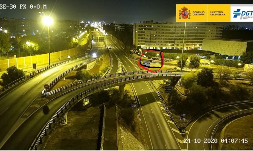Investigado por conducir en sentido contrario 1.5 kilómetros por la SE-30
