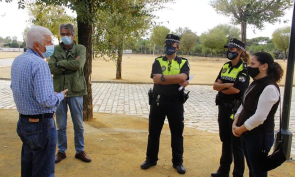 Autocovid en el recinto ferial de Alcalá de Guadaíra