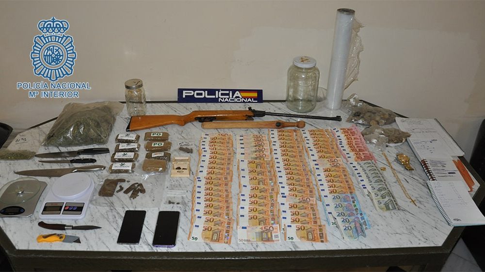 Cinco detenidos en dos puntos de droga ubicados en Morón de la Frontera