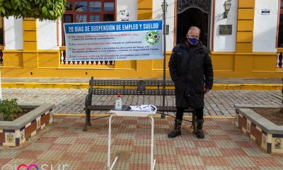 El Ayuntamiento de Arahal niega que expedientase al exjefe de Policía por "repartir mascarillas y animar a la población"