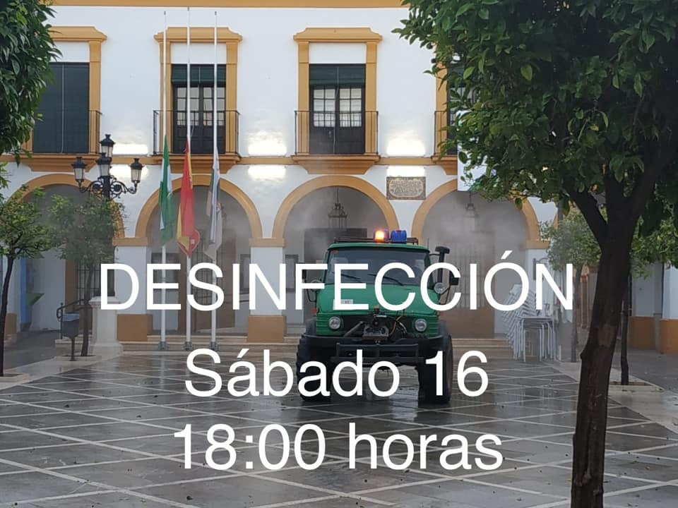 Nueva desinfección de calles en La Puebla, municipio de la comarca con la tasa más alta de contagios