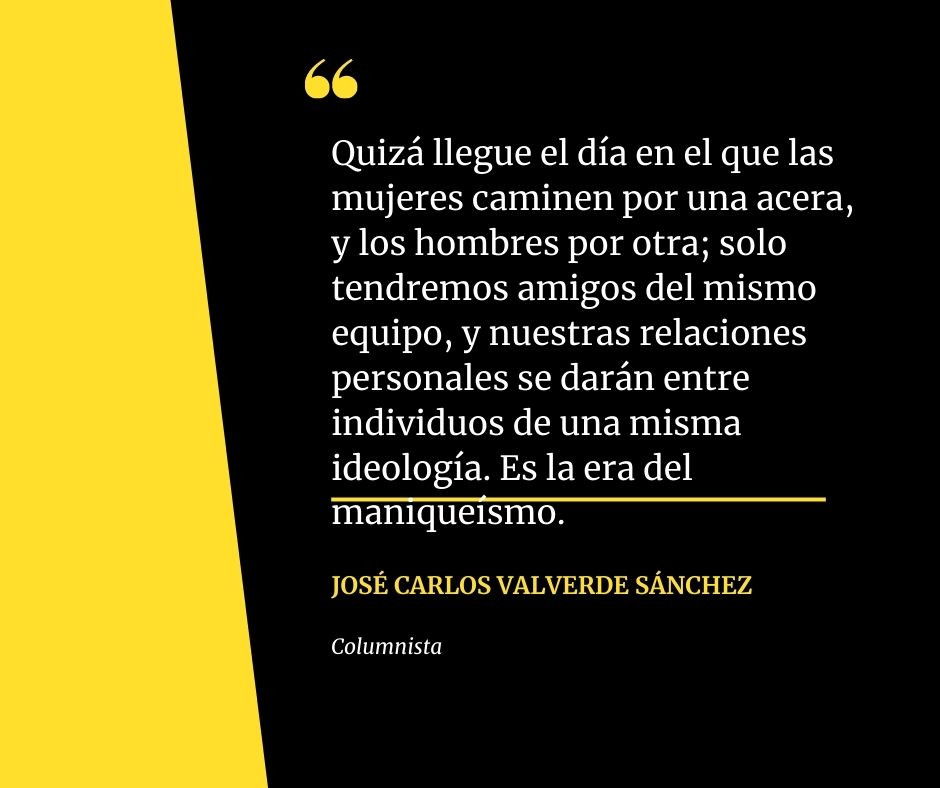 "Parler es el éxito de la polarización, el triunfo del maniqueo"