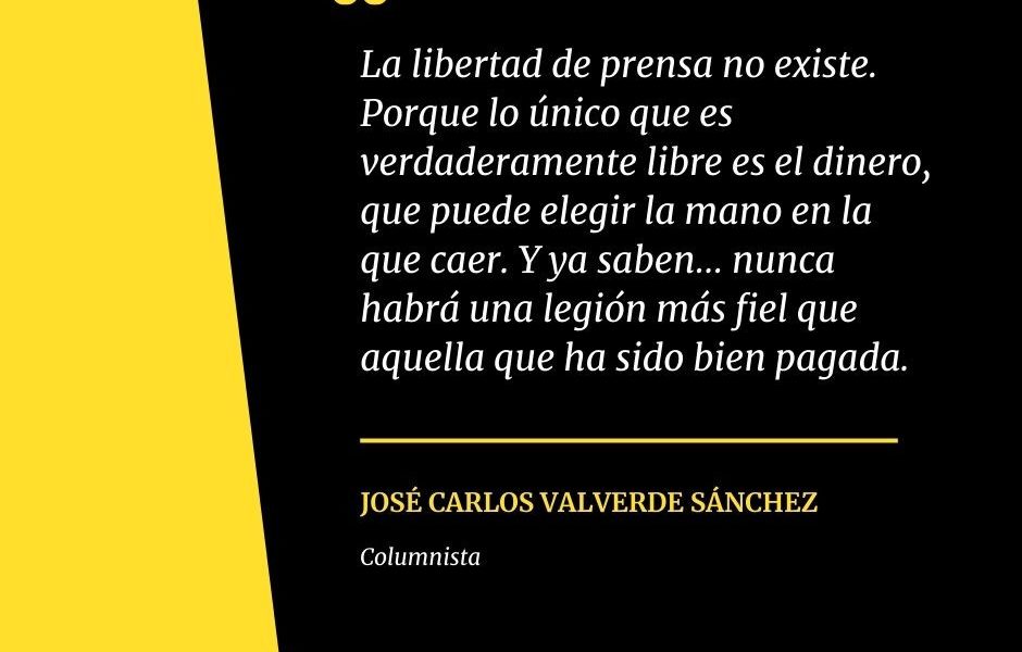 "La crítica es la mayor estafa que puede venderte una línea editorial que depende de una inyección económica, y del gobierno de turno"