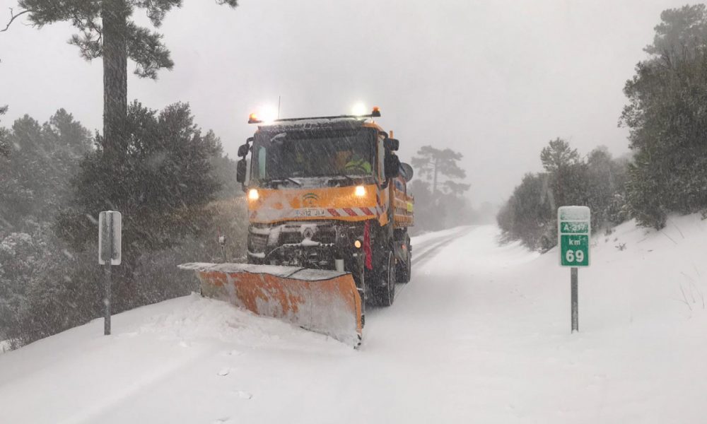 Nieve carretera