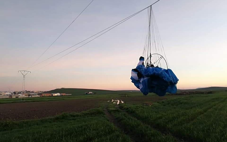 accidente parapente