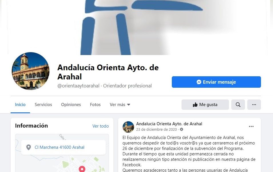 El alcalde de Arahal reconoce la pérdida de la subvención de Andalucía Orienta por un error de dos técnicas de este servicio