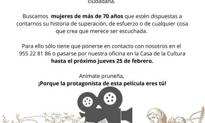 Pruna busca historias de mujeres mayores de 70 años para celebrar el 8 de marzo