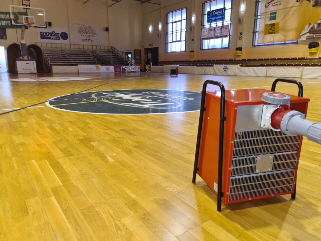 Mejoras en las instalaciones de deportivas de Morón en tiempos de pandemia