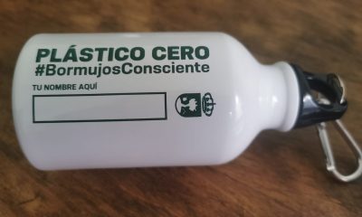 Botellas de aluminios sustituirán a los vasos desechables en el Ayuntamiento de Bormujos