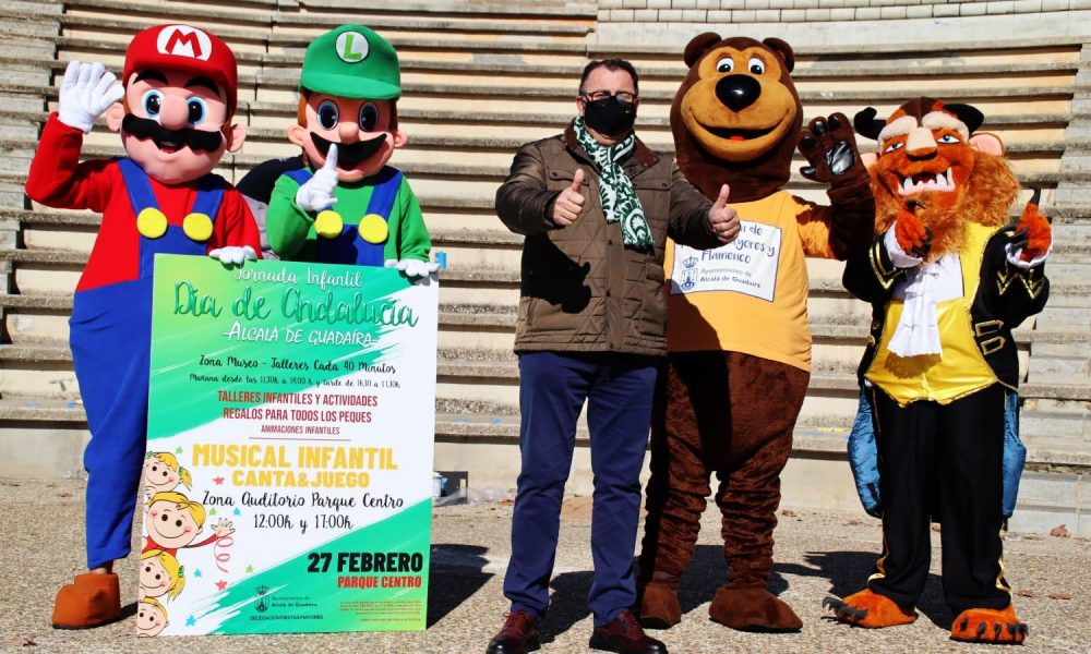 Alcalá celebra con talleres infantiles y una fiesta el Día de Andalucía
