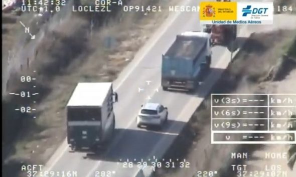 Un total de 89 camiones sancionados en las carreteras de Sevilla en la semana de la operación especial de la DGT