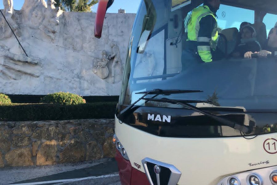 Más del 30 por ciento del transporte escolar controlado no tenía la autorización especial requerida