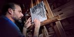 El artista local José Antonio Brenes dedica a la memoria de su padre el dibujo de Nazarenorum 2021
