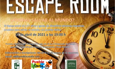 El concurso Escape Room Fast Pace 2021 para jóvenes se celebra online en La Puebla de Cazalla