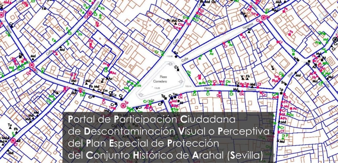 Participación ciudadana en el Urbanismo de Arahal a través de la redes