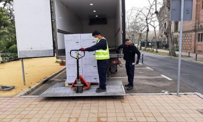 Subdelegación del Gobierno repartirá 700.000 mascarillas entre los municipios y entidades sociales de Sevilla