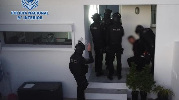 La Policía localiza un narcoembarcadero en Lebrija que servía para introducir cocaína
