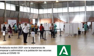 Vacunación en la provincia de Sevilla: más de 300.000 dosis desde que comenzó la campaña