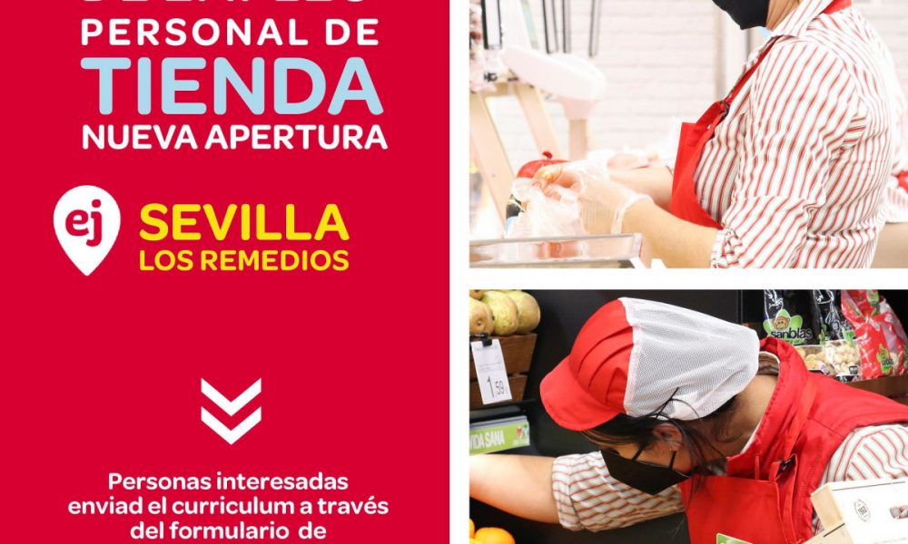 Supermercados El Jamón busca personal para nueva tienda en el sevillano barrio de Los Remedios