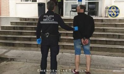 Un hombre detenido en Sevilla tras sustraer de forma violenta un teléfono a una mujer de un tirón