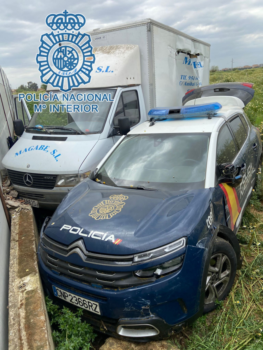 Detenido en Sevilla tras una peligrosa persecución a bordo de un camión robado en Paradas