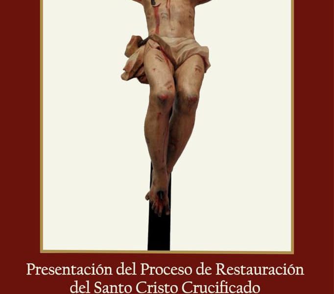Arahal acoge este jueves la presentación del proceso de restauración del Santo Cristo Crucificado