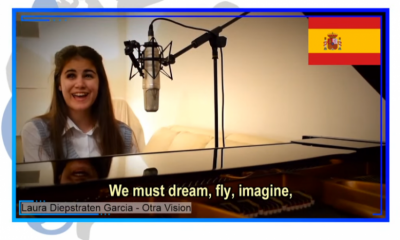 Una joven andaluza de 14 años gana el primer festival de Eurovisión para artistas ciegos