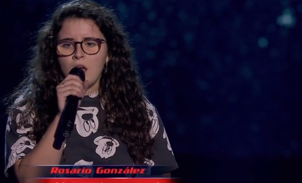 La poncina Rosario González, nueva concursante de 'La Voz Kids'