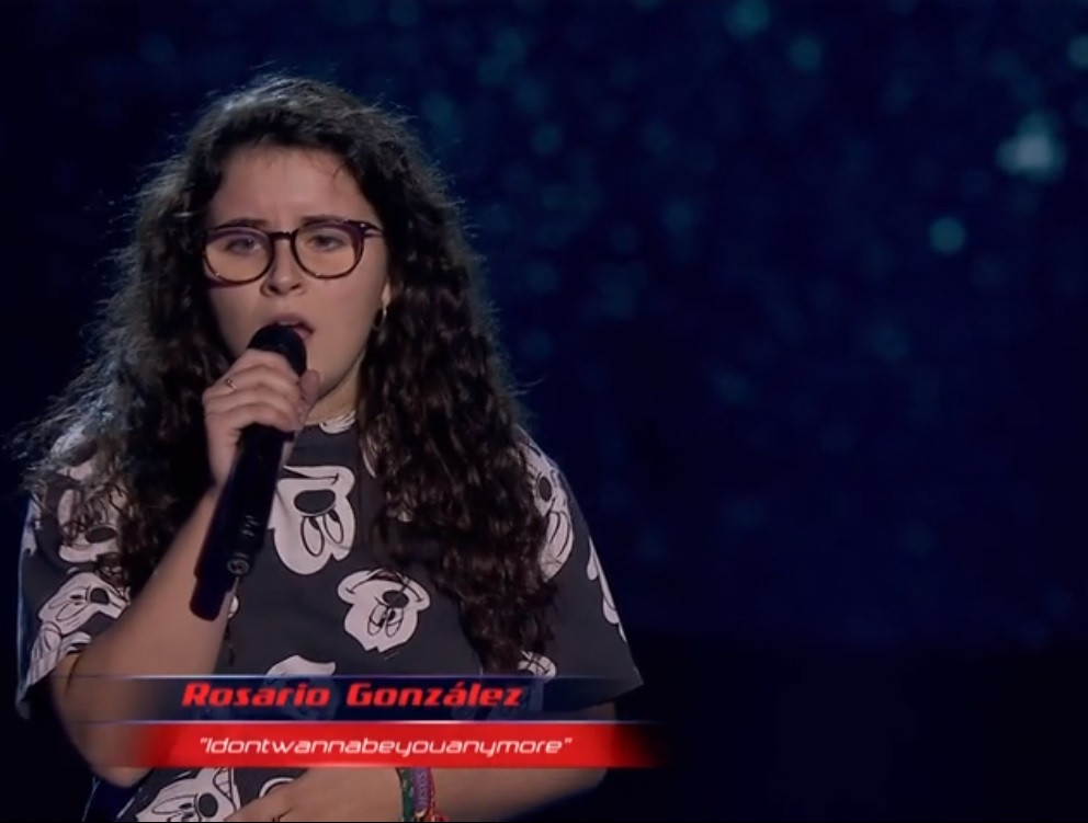 La poncina Rosario González, nueva concursante de 'La Voz Kids'