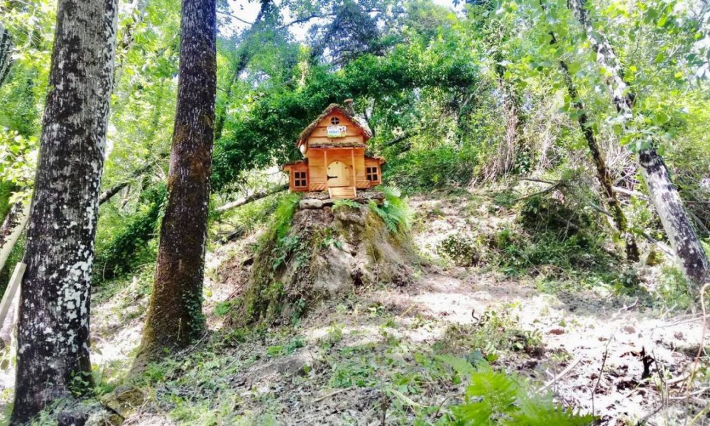 David El Gnomo y Pinocho, nuevos "vecinos" de Jabugo de Cuento