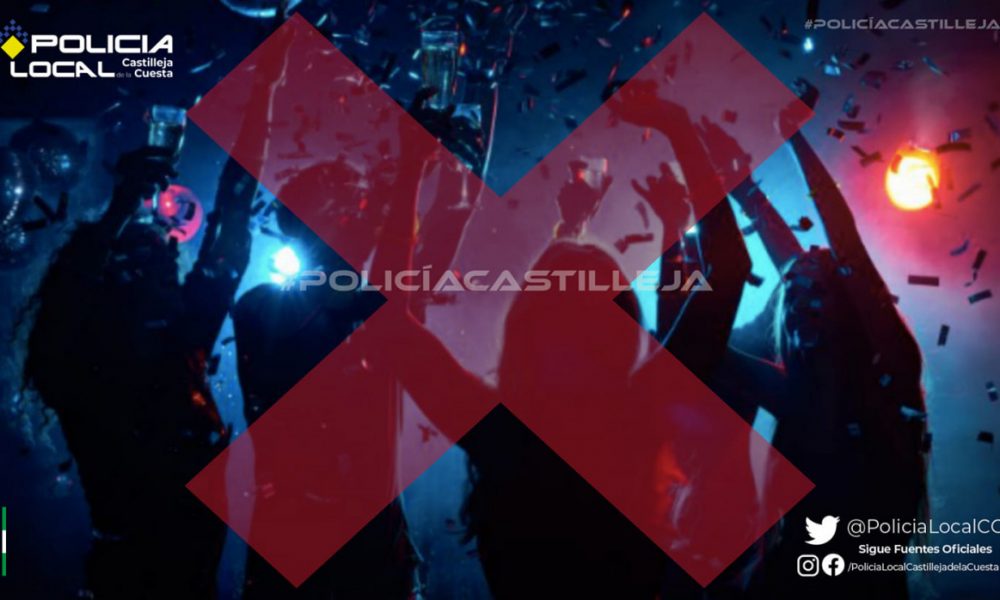 La Policía disuelve una fiesta en una vivienda de Castilleja de la Cuesta con 23 jóvenes