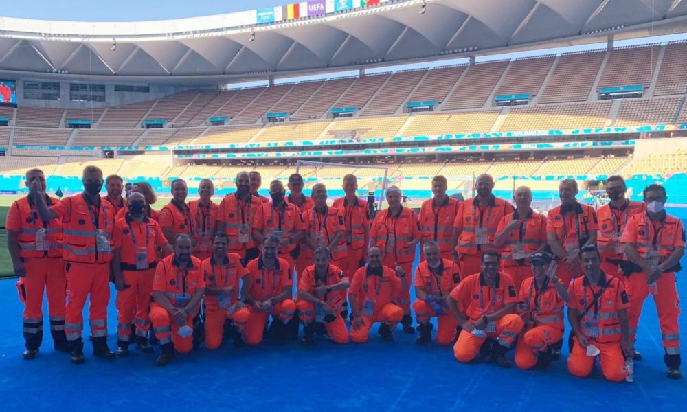 El 061 asiste en Sevilla a 53 personas durante los partidos de la Eurocopa de Fútbol