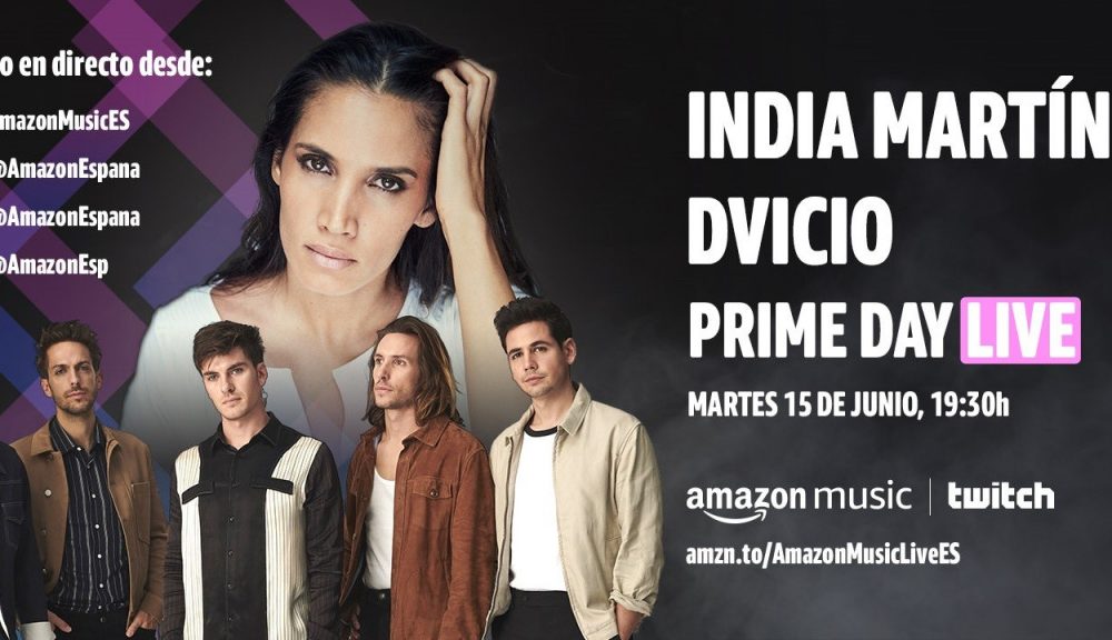 India Martínez y DVICIO actuarán en el Prime Day LIVE de Amazon en streaming desde Sevilla