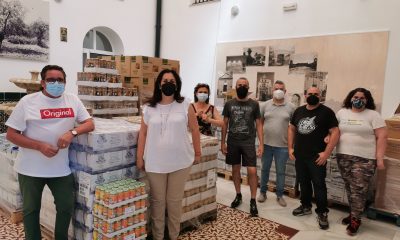 Un centenar de familias de Bormujos recibirán más de 8.500 kilos de alimentos