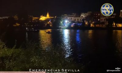 Buscan el cuerpo de una persona que se habría sumergido en el río Guadalquivir