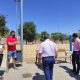 La pista de vóley-playa de Alcalá de Guadaíra, lista para ser usada