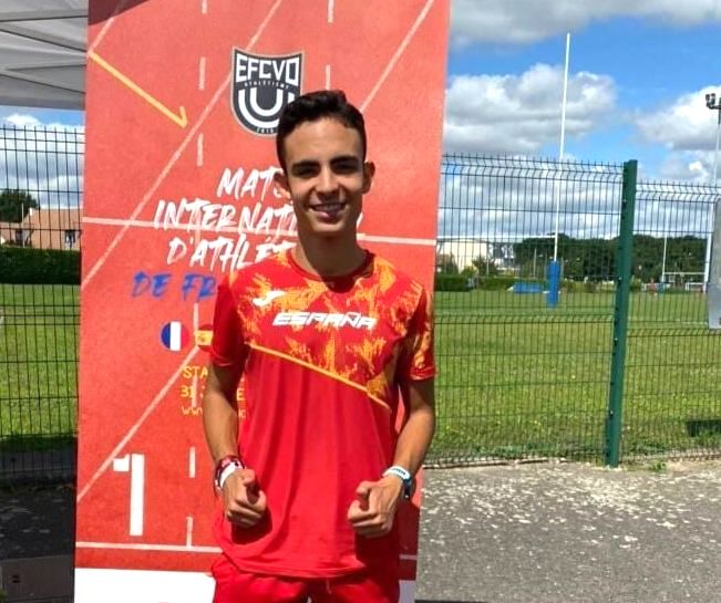 El atleta Pablo Rodríguez se impuso el pasado fin de semana en la prueba de 5 kilómetros marcha celebrada en Franconville (Francia)