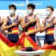Sevillanos campeones del mundo de remo en Plovdiv