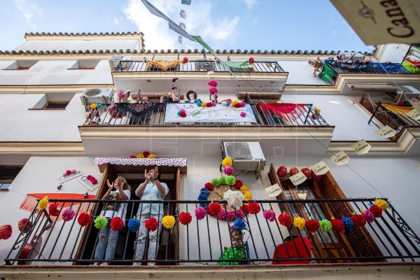 Arahal premiará a los mejores balcones adornados con motivos feriales