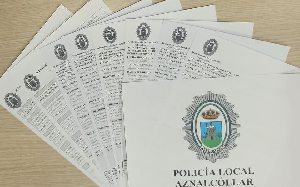Siete denunciados en Aznalcóllar por una fiesta ilegal sin medidas anti-covid