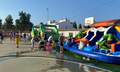 Gran acogida de los parques acuáticos urbanos en San Ignacio, El Viar y Esquivel