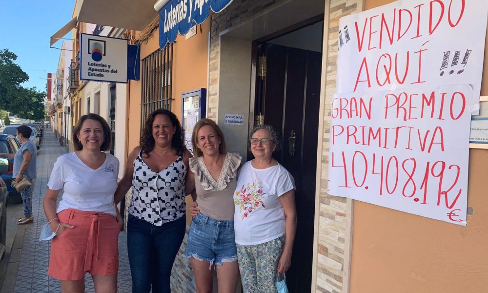 Un vecino de Mairena del Alcor gana 40 millones en la Primitiva