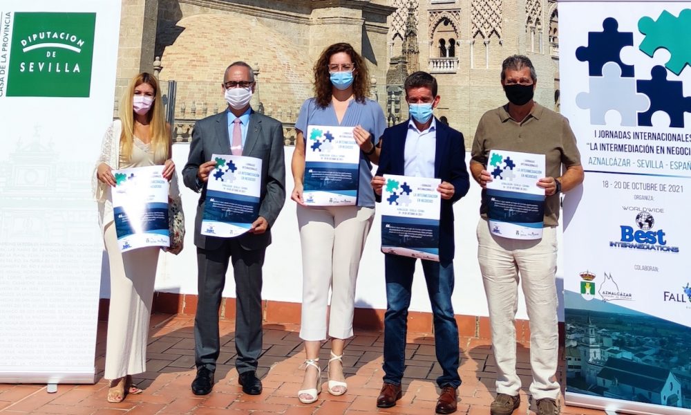 Aznalcázar acoge las I Jornadas Internacionales ‘La intermediación en los negocios’