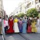 La Avenida de la Constitución de Sevilla, pasarela de la moda flamenca
