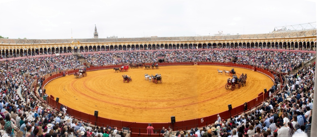 Sevilla, Capital Mundial del Enganche con más de un centenar de coches de caballos
